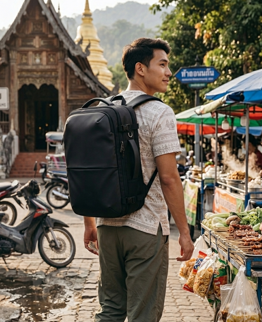 Mochila con sistema de vacío PRO